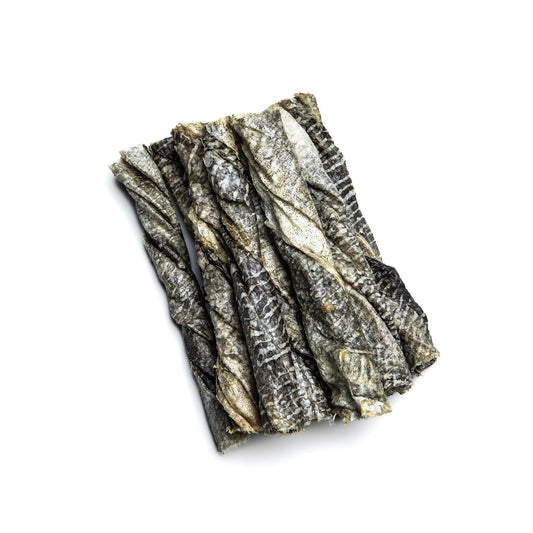 Cod Skin Twists Dogs Like Fish