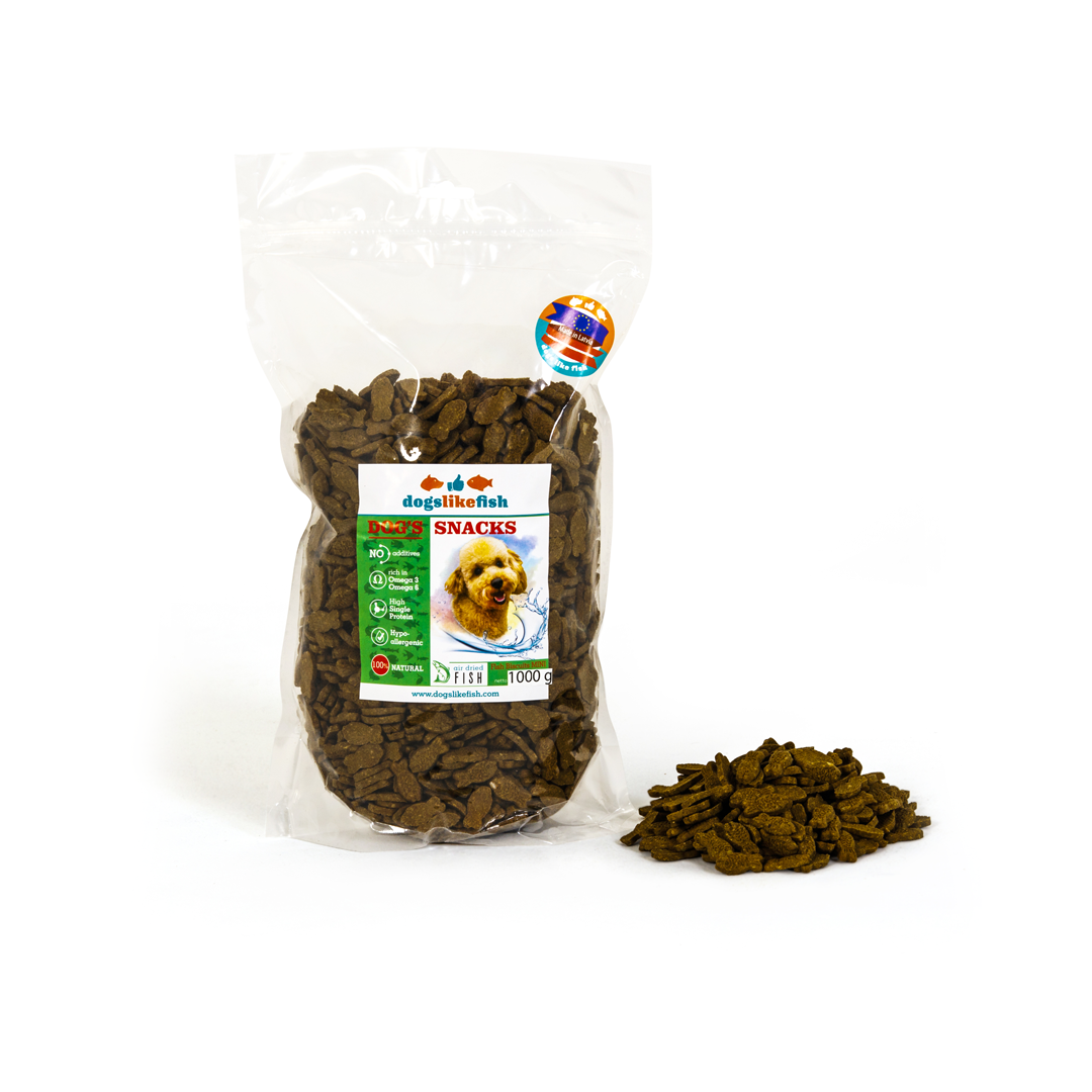 Fish biscuits for dogs – MINI