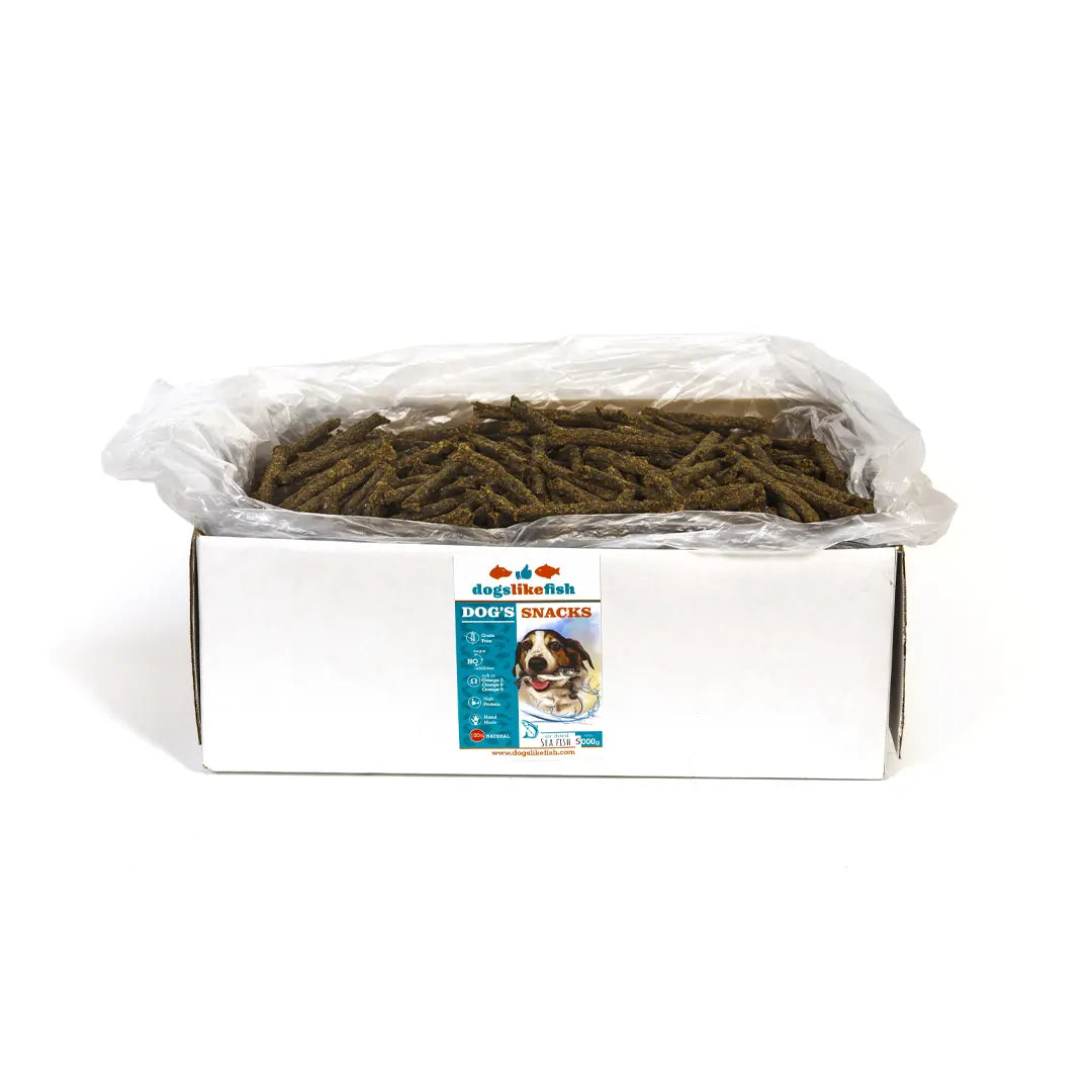 Minced Cod Sticks - Bulk Dogslikefish