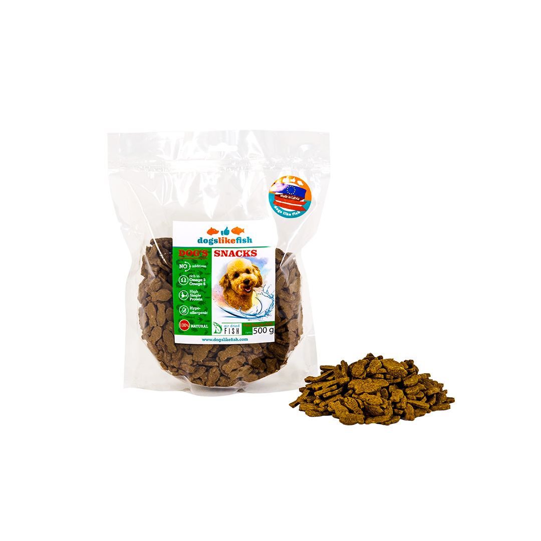 Fish biscuits for dogs – MINI
