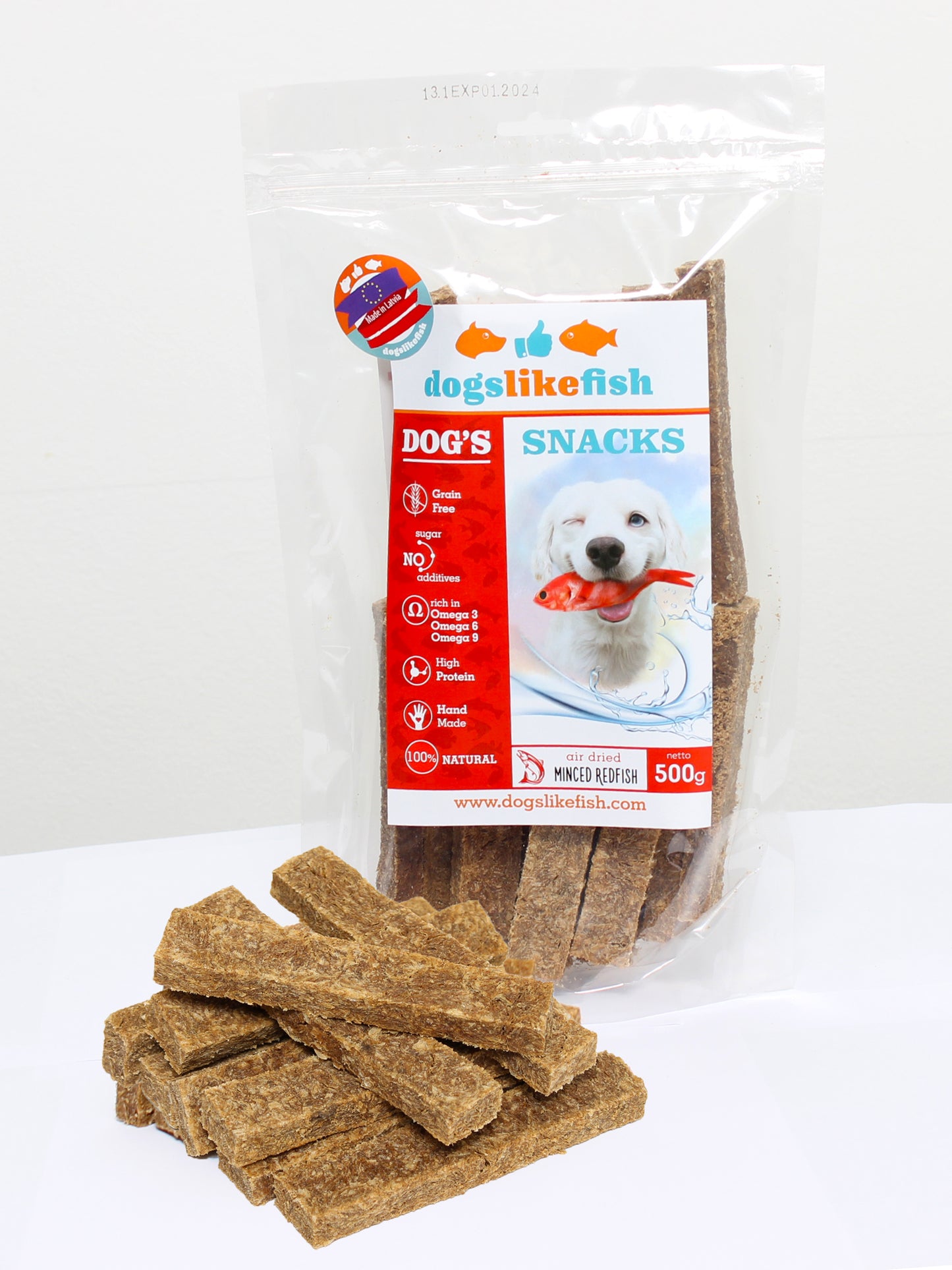 Minced Redfish – Strips