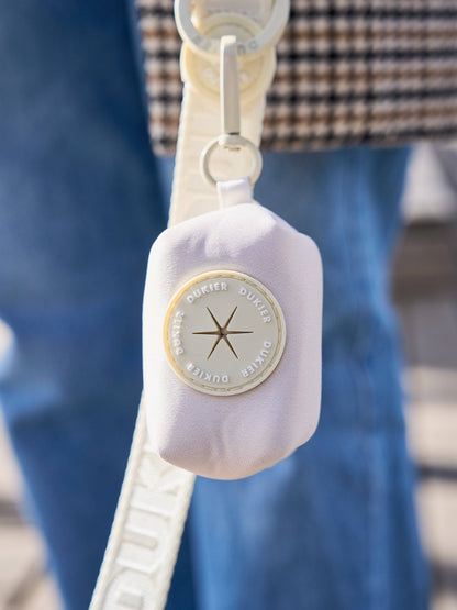 Soft Beige Poop Bag Holder