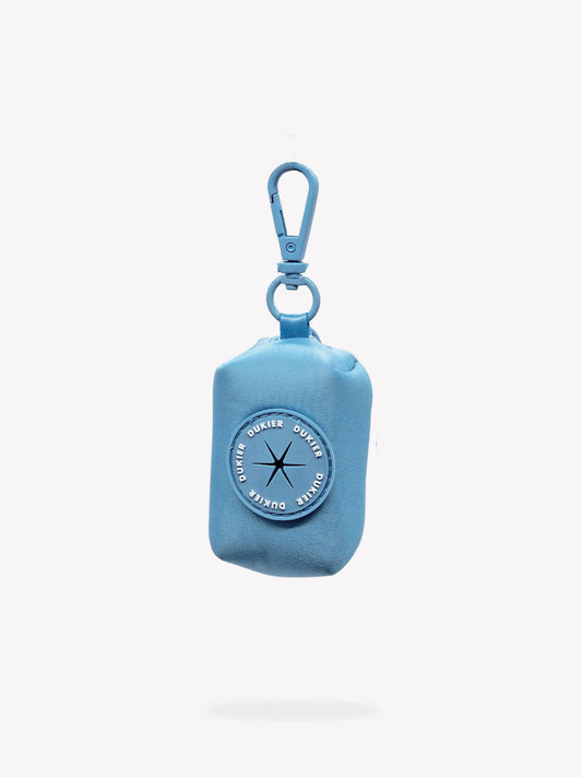 Soft Blue Poop Bag Holder