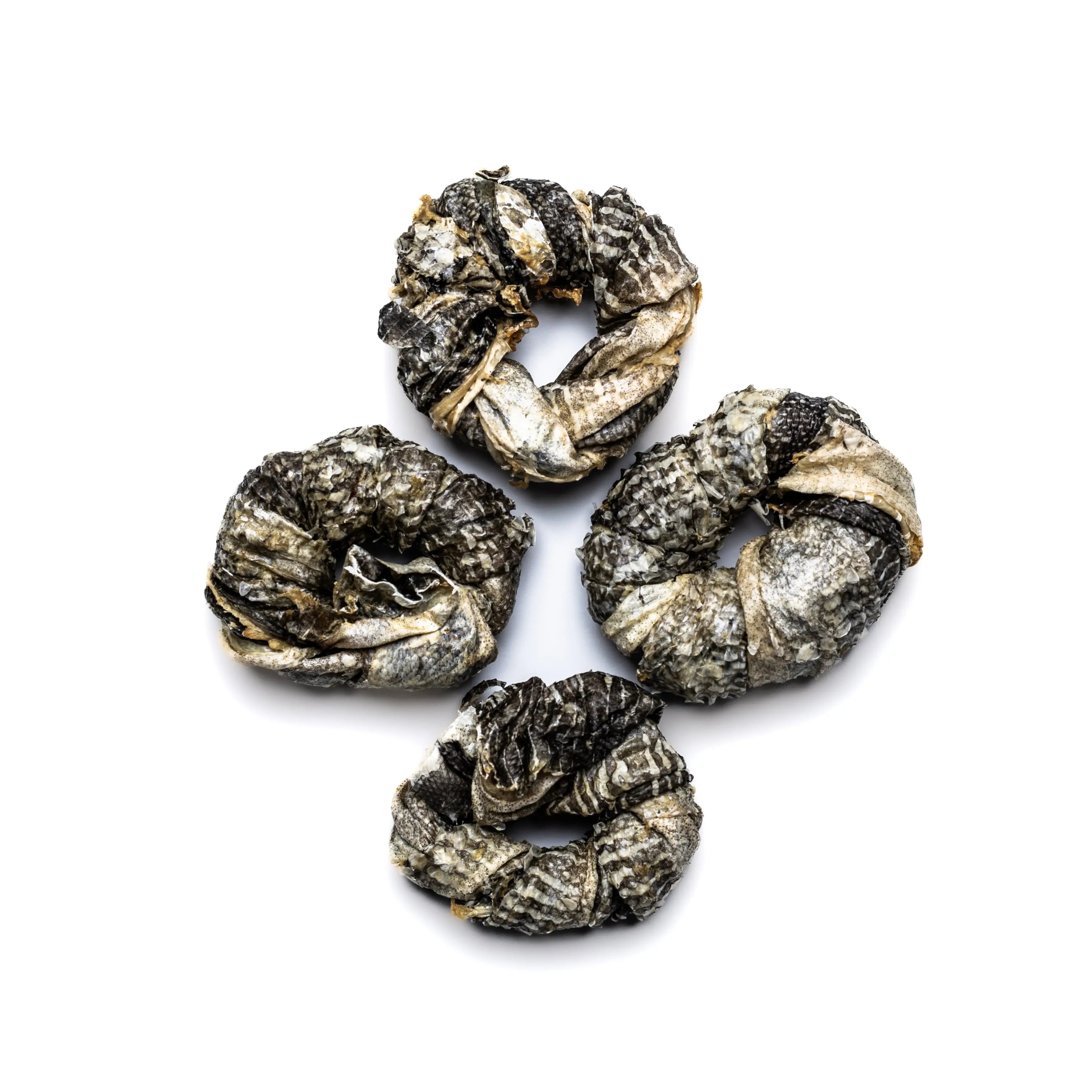 Cod Rings Dried Cod Skin Rings | Natural Dog Treats | Dogs Like Fish