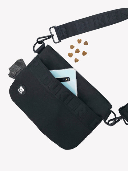 BLACK WALKING BAG