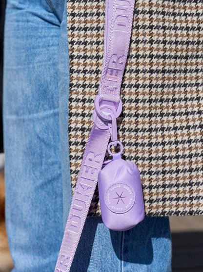 Purple Poop Bag Holder
