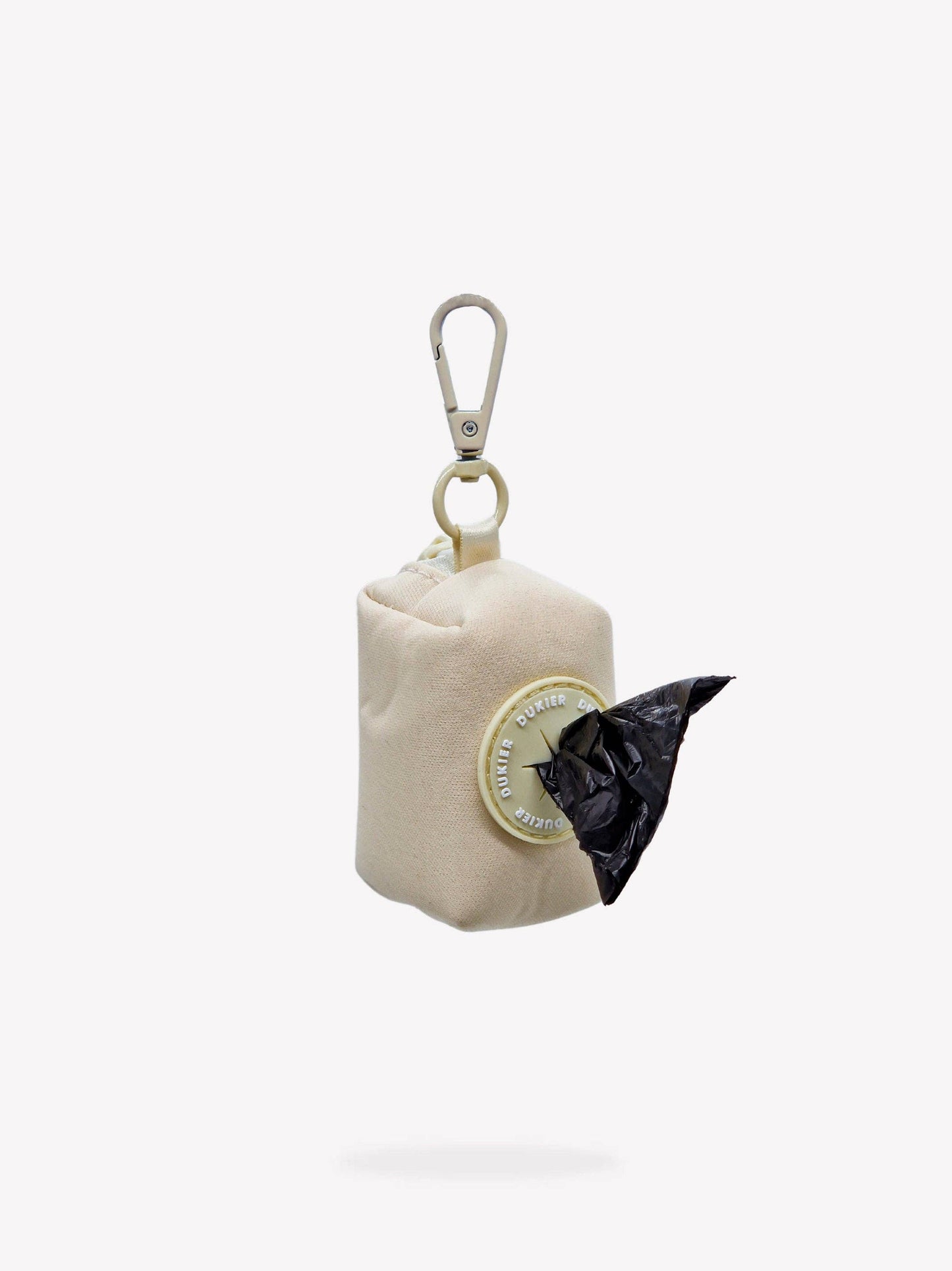 Soft Beige Poop Bag Holder
