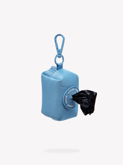 Soft Blue Poop Bag Holder