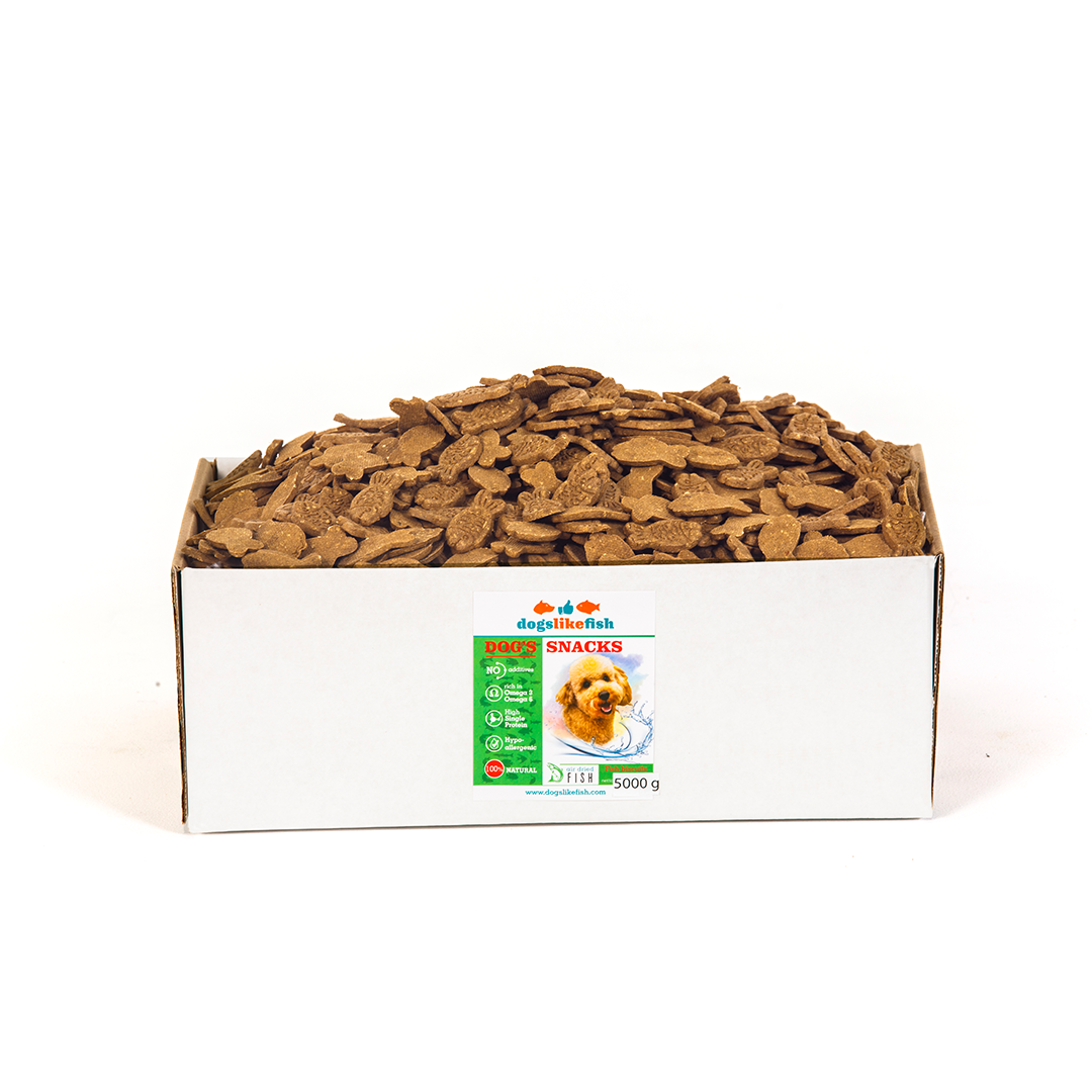 Fish biscuits for dogs