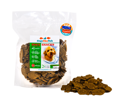 Fish biscuits for dogs